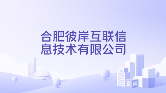 合肥彼岸互联信息技术有限公司
