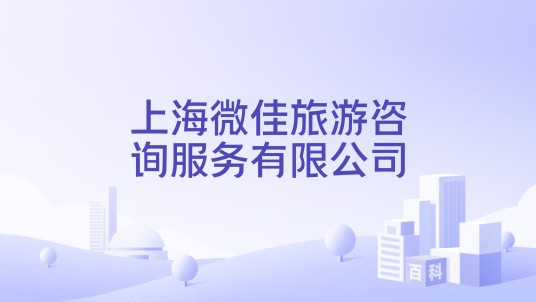 上海微佳旅游咨询服务有限公司