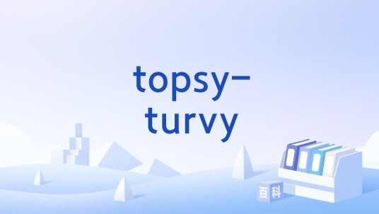 topsy-turvy（英文单词）
