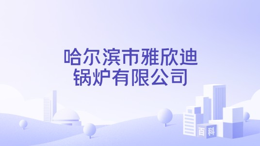哈尔滨市雅欣迪锅炉有限公司