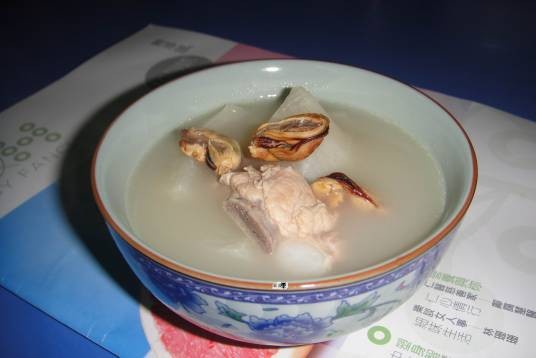 淡菜炖猪肉
