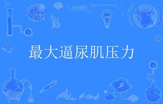 最大逼尿肌压力