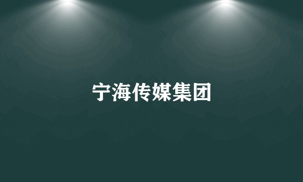 宁海传媒集团