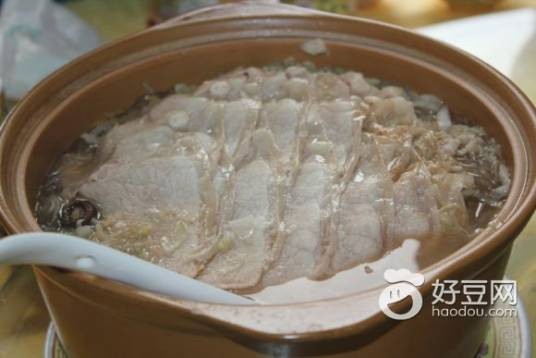 砂锅白肉
