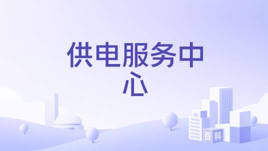 供电服务中心（电力公司中负责客户服务、用电业务管理及供电可靠性保障的核心部门）