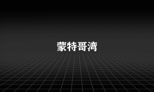 蒙特哥湾