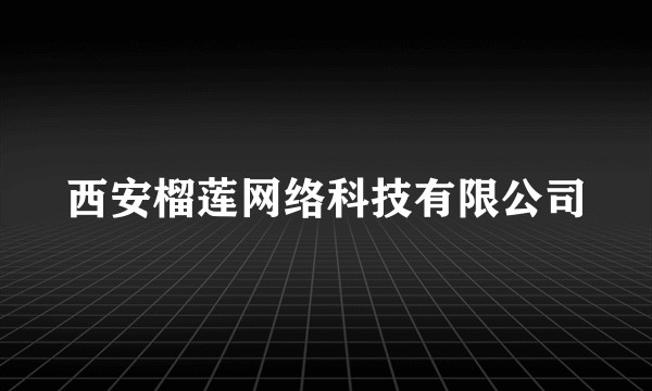 西安榴莲网络科技有限公司