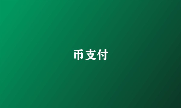 币支付