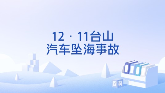 12·11台山汽车坠海事故