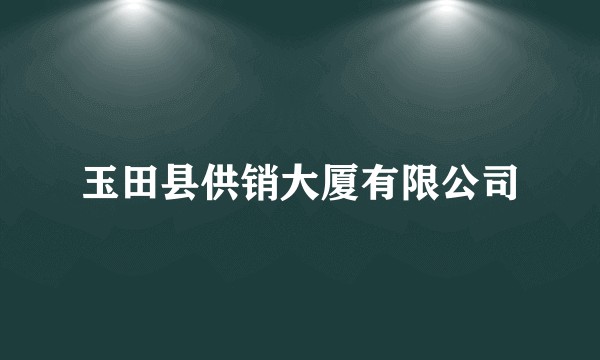 玉田县供销大厦有限公司