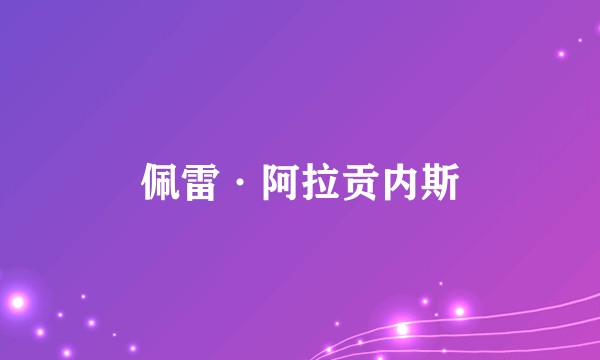 佩雷·阿拉贡内斯