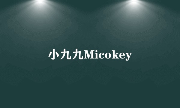 小九九Micokey