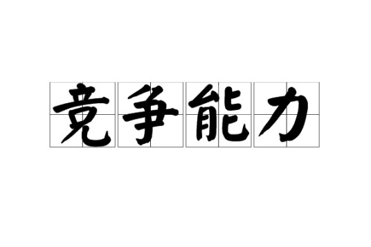 竞争能力