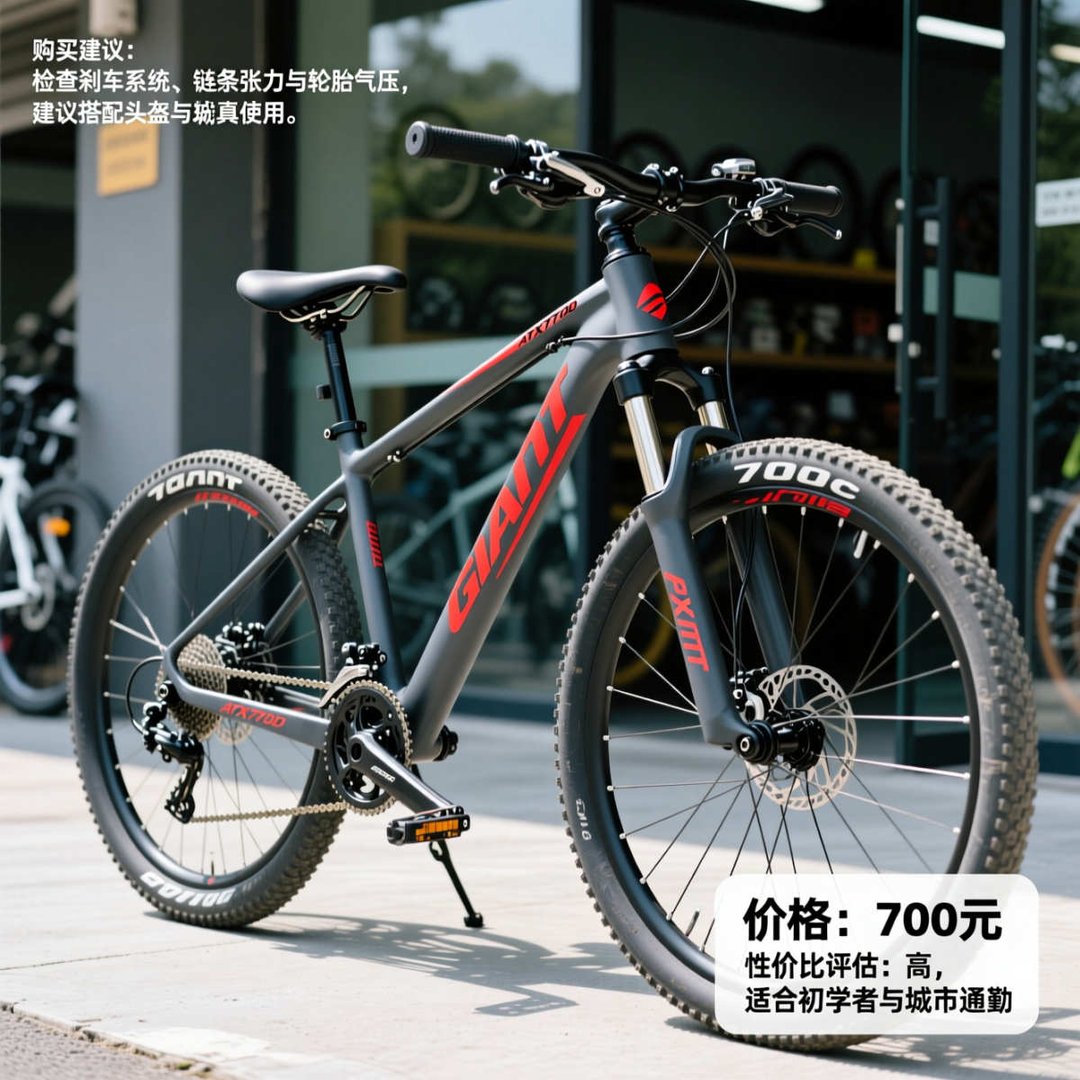 捷安特atx770d自行车700块值不值得买？