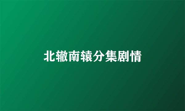 北辙南辕分集剧情