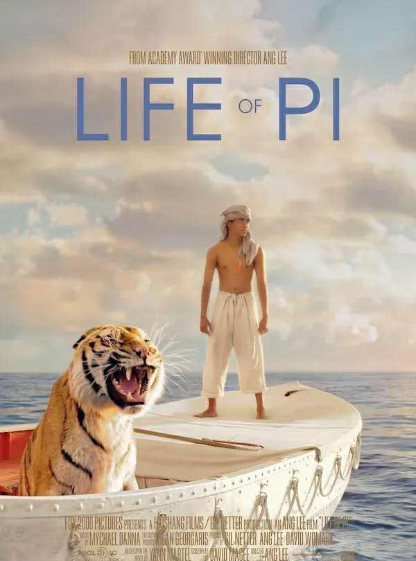 《LIFE OF PI》的三个故事