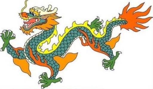 怎么用简笔把龙的颜色涂出来？
