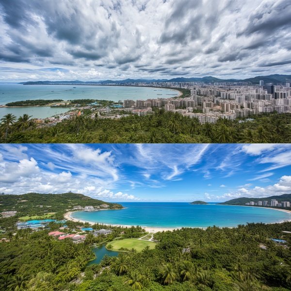 海口和三亚气候区别
