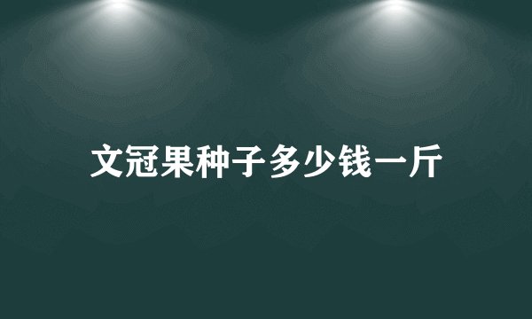 文冠果种子多少钱一斤