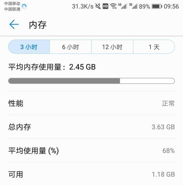 华为手机怎么查看运行内存和存储内存