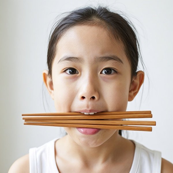 13岁下边有塞了10支筷子怎么办