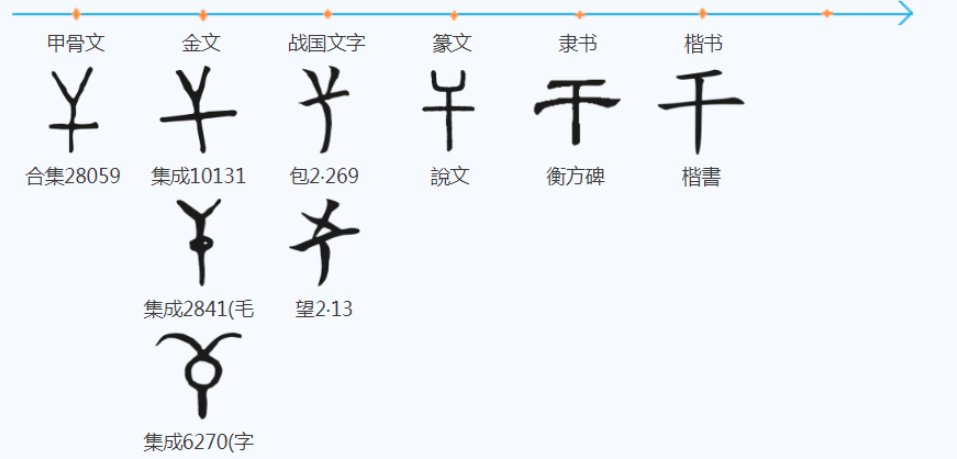 干的笔顺怎么写