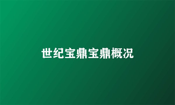 世纪宝鼎宝鼎概况
