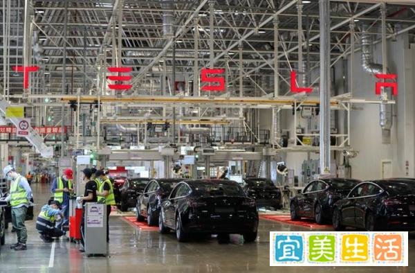 特斯拉上海工厂大幅减产