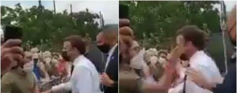 抽马克龙耳光男子获释但毫无悔意：如果回到过去，我会做同样的事！