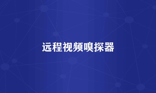 远程视频嗅探器