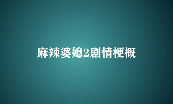 麻辣婆媳2剧情梗概