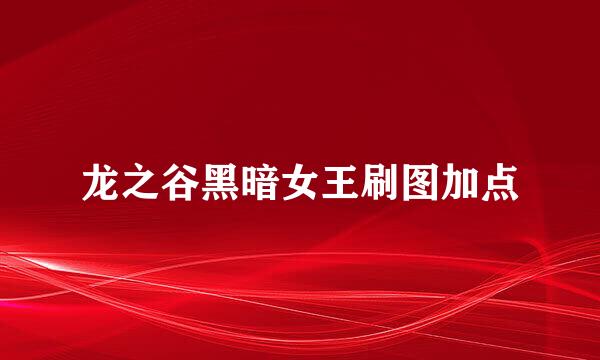 龙之谷黑暗女王刷图加点