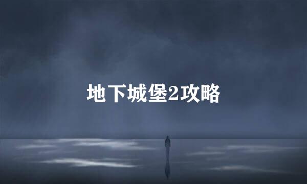 地下城堡2攻略
