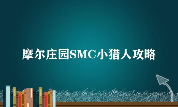 摩尔庄园SMC小猎人攻略