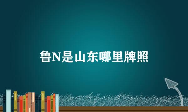 鲁N是山东哪里牌照