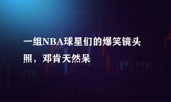 一组NBA球星们的爆笑镜头照,邓肯天然呆