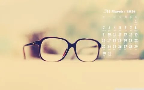 2014年3月日历壁纸|2014年3月日历壁纸桌面