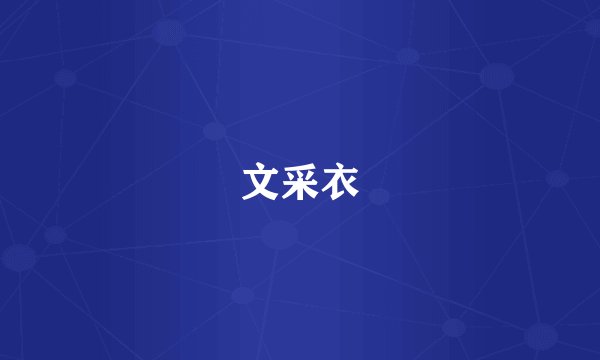 文采衣