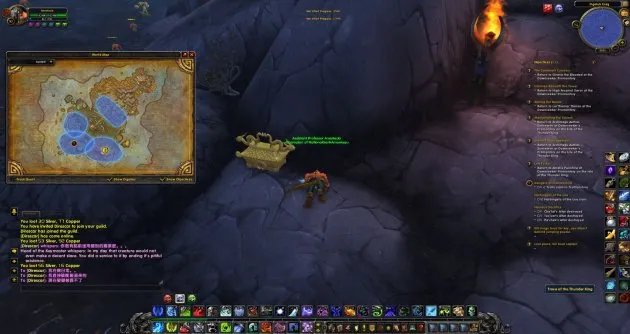 魔兽世界雷神岛宝箱位置分布图 WOW雷神岛宝箱分布