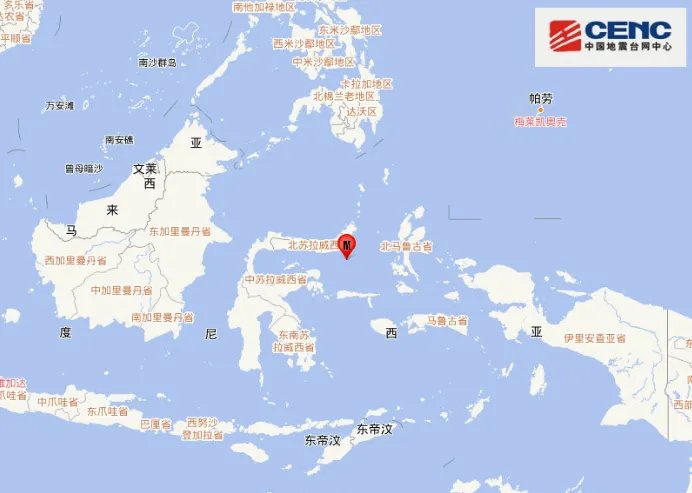 印尼马鲁古海地震最新动态2019 印尼4.9级地震算大吗?