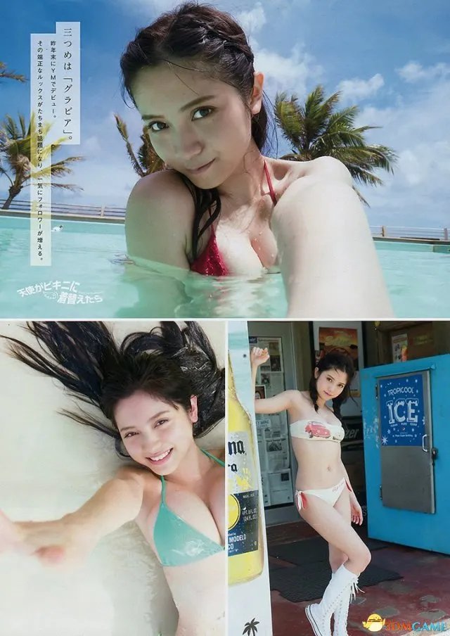 日本美丽白衣天使火辣写真欣赏 清纯可爱身材超棒
