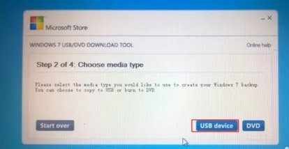 用Windows7-USB-DVD-tool做系统 出现这个是什么问题?