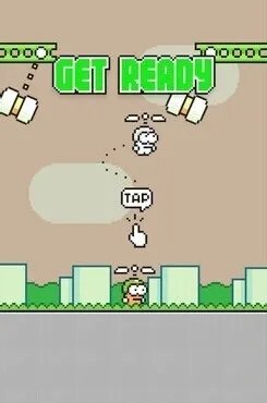 Swing Copters(《摇摆直升机》)玩法