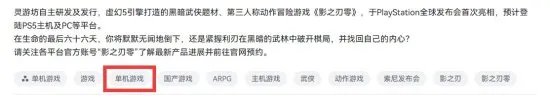 纯单机还是长线运营?《影之刃零》究竟是什么游戏?