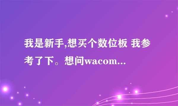 我是新手,想买个数位板 我参考了下。想问wacomCTL470 和 CTL471 区别。。