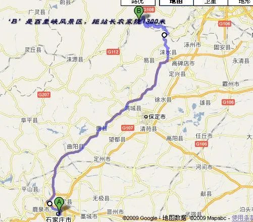 张石高速全程路线图高清版?