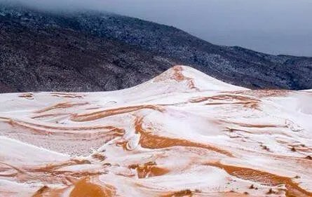 撒哈拉沙漠积雪是怎么回事？