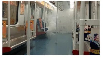 上海地铁冒出浓烟爆炸没?