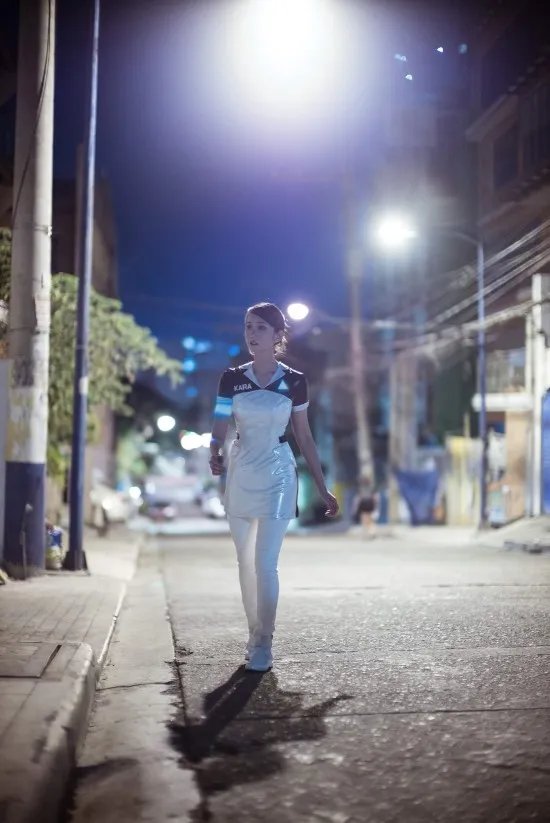 岛国妹子超美《底特律:变人》COS 还有仿生人开箱现场