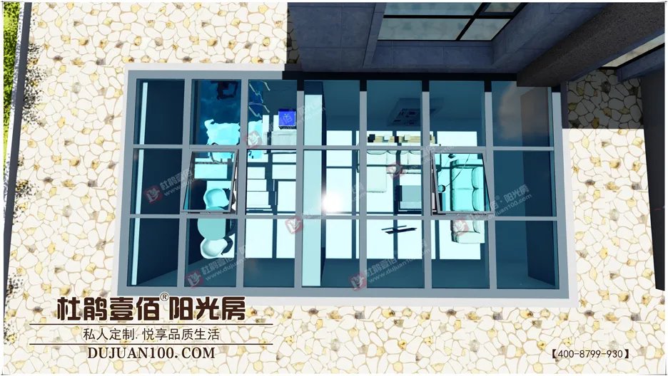 你的下沉小院阳光房里面藏着”小心机”(顺义丽樽封下沉小院阳光房设计图及案例分享)